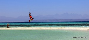 kitsurfing croisiere kite nomadkite kite safari egypt red sea hurghada bruno monbeig sejour cruise travel